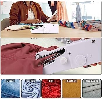 Electric Handheld Mini Portable Hand Sewing Machine