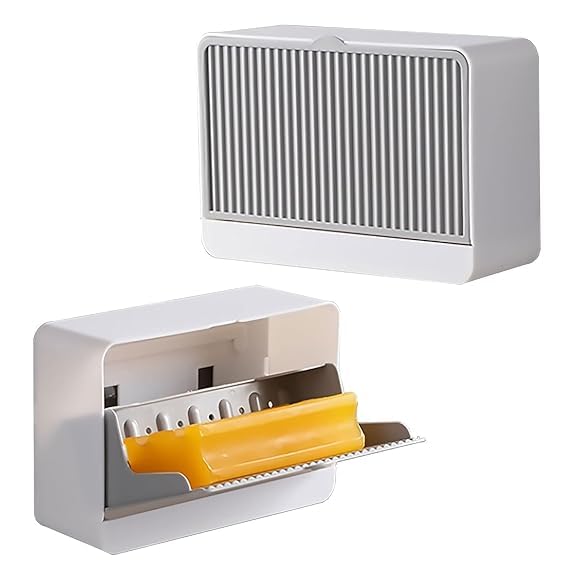 Wall-Mounted Double Bar Soap Box