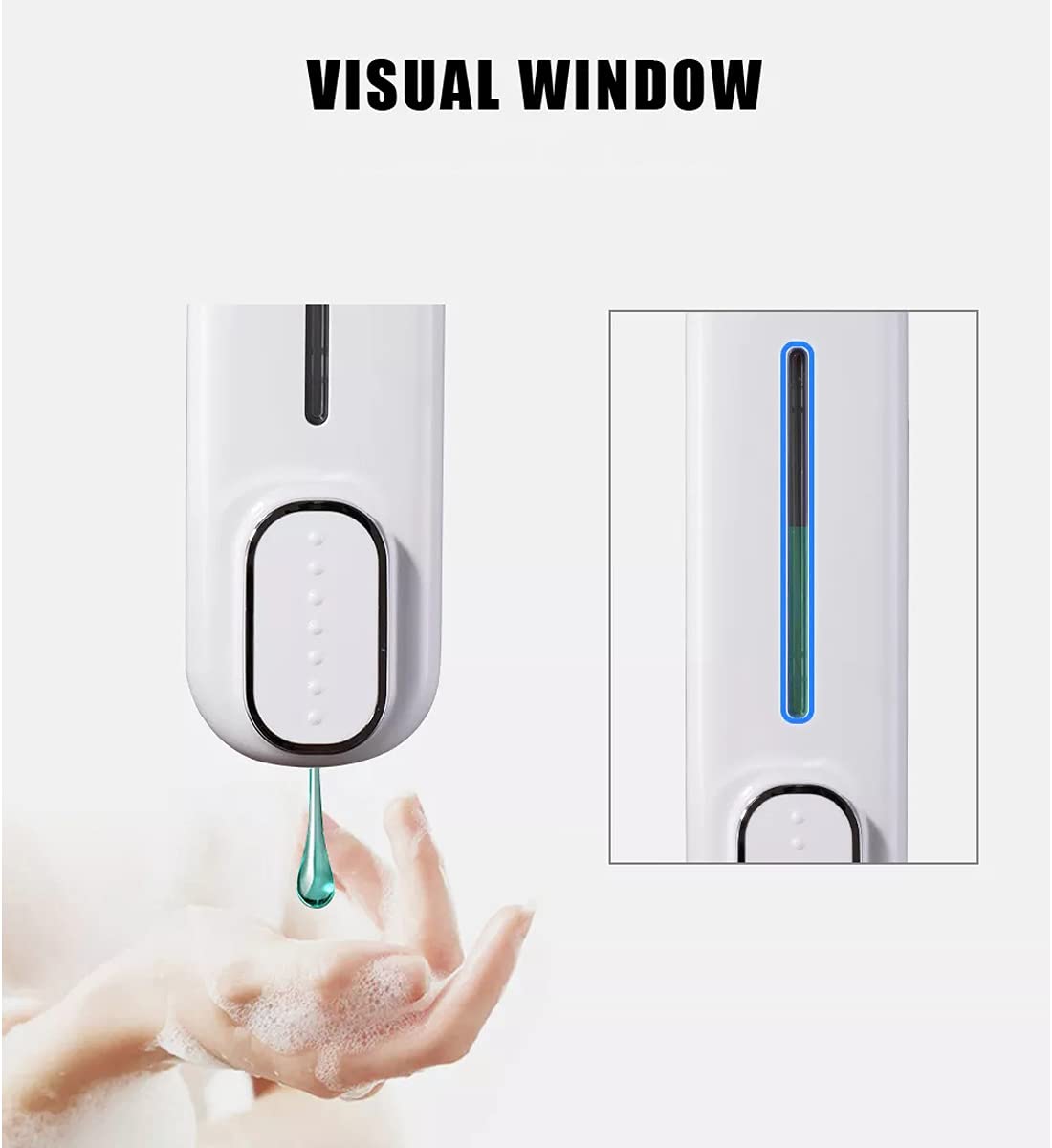 Wall-Mounted Soap Dispenser