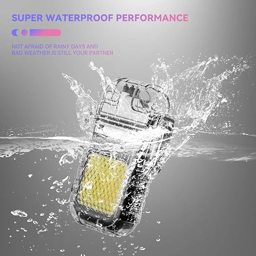 USB-C Rechargeable Electric Lighter: Windproof Dual Arc, Waterproof, Flameless Plasma Lighter for Outdoor Use