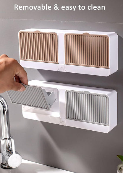 Wall-Mounted Double Bar Soap Box