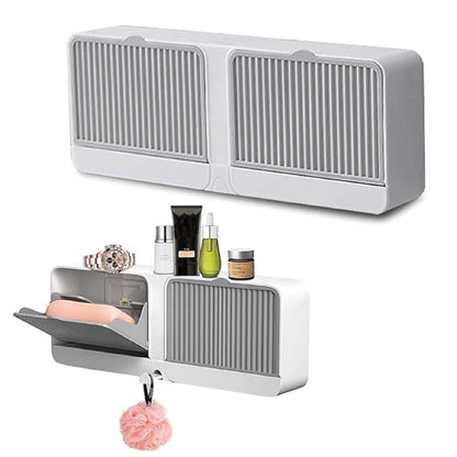 Wall-Mounted Double Bar Soap Box