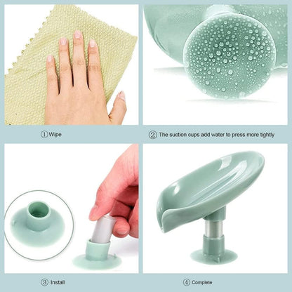 Self-Draining Soap Tray