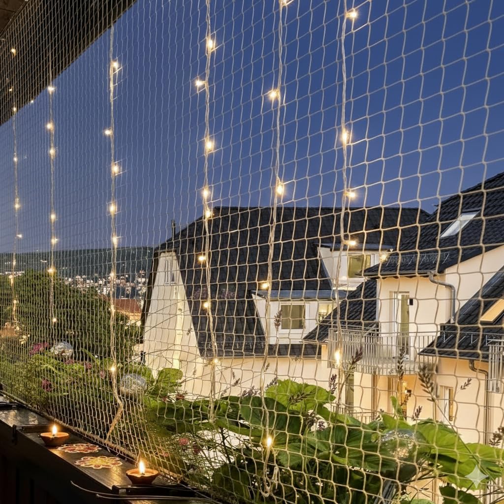 Pigeon Net for Balconies, Bird Control, Anti Bird