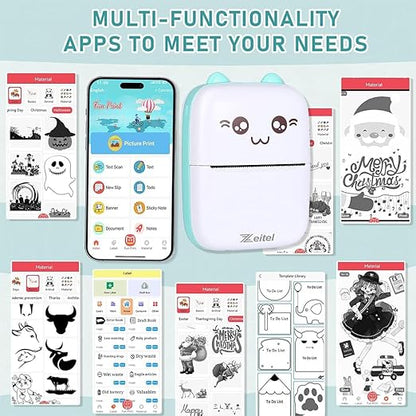Mini Portable Thermal Printer