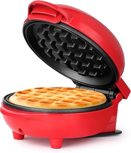 3 In 1 Mini Waffle Maker Machine For Home, Small Waffle Making Iron Electric Wafers Maker Machine, Pancake Maker - 350Watts (Multi)