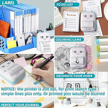 Mini Portable Thermal Printer