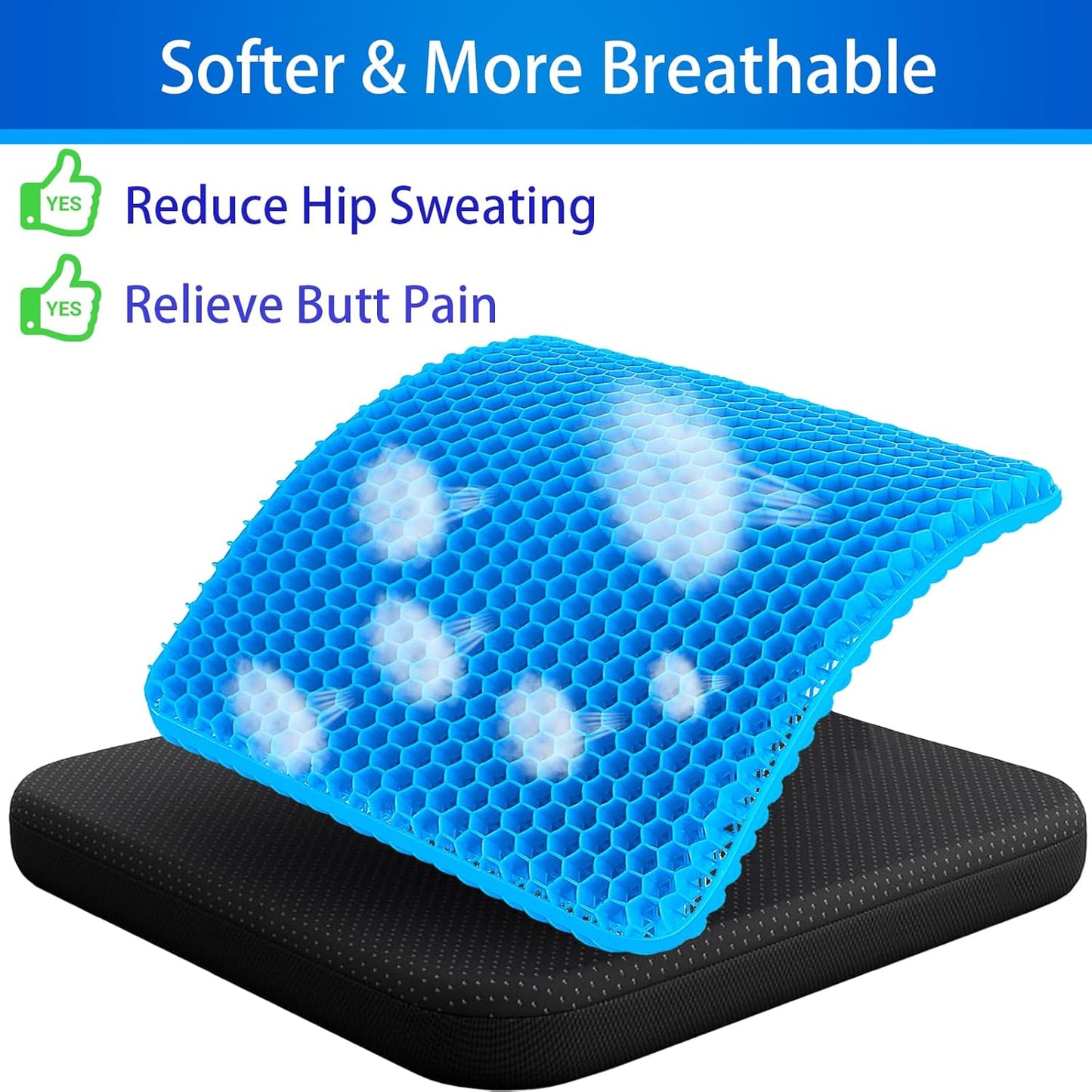 Orthopedic Gel Seat Cushion