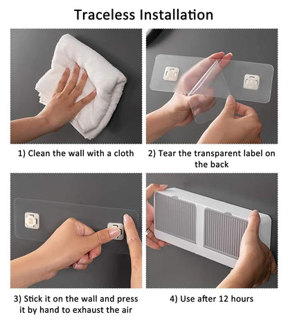 Wall-Mounted Double Bar Soap Box