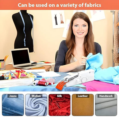 Electric Handheld Mini Portable Hand Sewing Machine