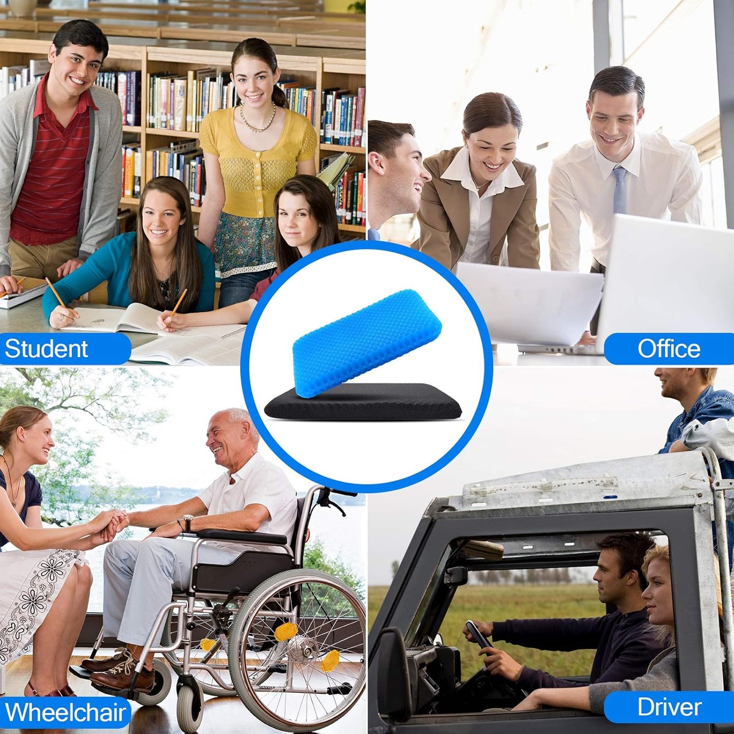 Orthopedic Gel Seat Cushion